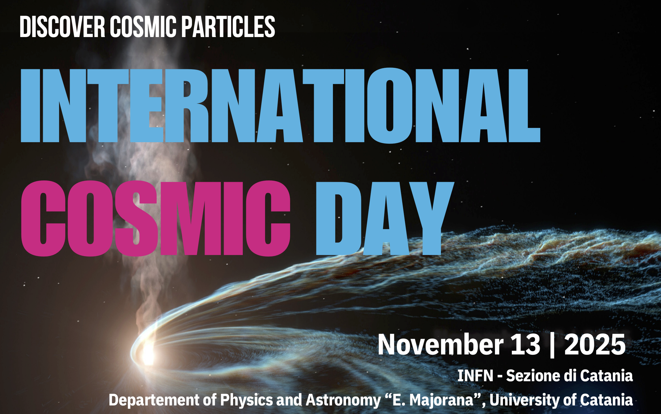 International Cosmic Day 2025 @ Catania